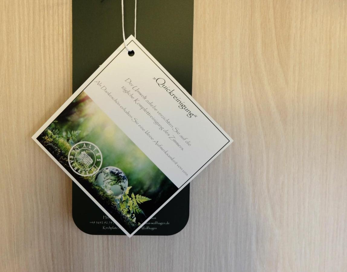 Wolfhagen Altes Rathaus Hotel-Restaurant-Cafe מראה חיצוני תמונה